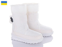 Дутики Demur KWZ211-8 сніжинка білий-2025 в магазине Фонтан Обуви