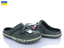 Кроксы Roks Dago 329 хакі в магазине Фонтан Обуви