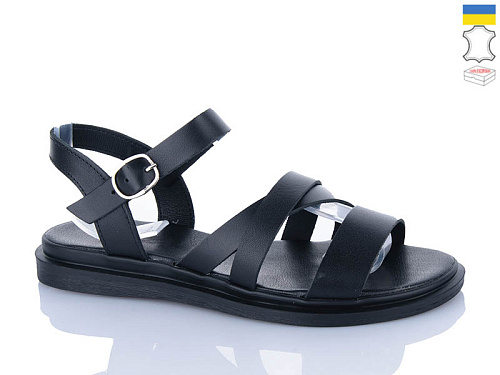 Босоножки Sali 2602 чорний к чор-п. в магазине Фонтан Обуви