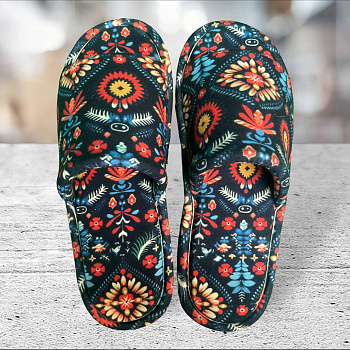 Тапочки Flower в магазине Фонтан Обуви