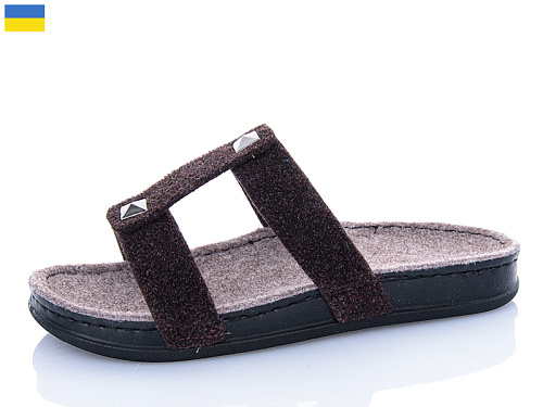 Тапочки Inblu 1502 коричневий в магазине Фонтан Обуви