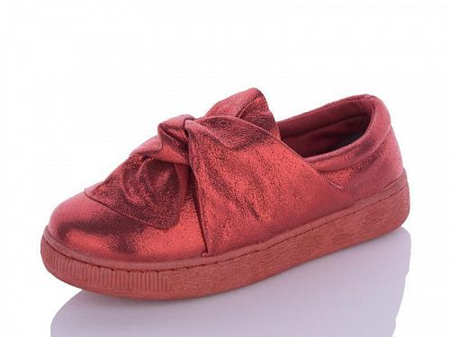 Слипоны No Brand Y1333 red в магазине Фонтан Обуви