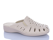 Шлепанцы Leguzaza 501-3 beige батал в магазине Фонтан Обуви