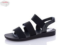 Босоножки Qq Shoes A16 black в магазине Фонтан Обуви