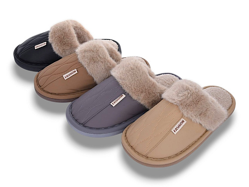 Тапочки Jh-Ян 2025-3 mix (24) в магазине Фонтан Обуви