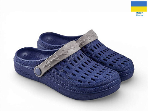 Кроксы Rai Shoes DS62 синій в магазине Фонтан Обуви