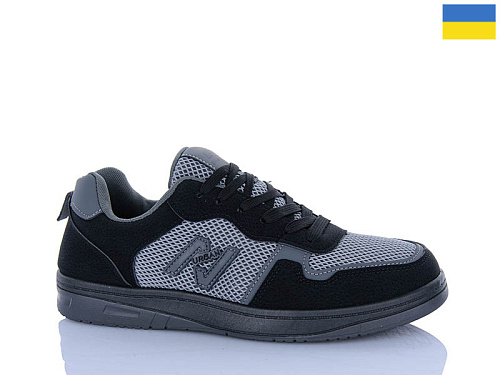 Кроссовки Progress 1032 графіт-чорний в магазине Фонтан Обуви