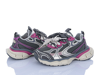 Кроссовки Clibee A503139 фліс grey-pink в магазине Фонтан Обуви