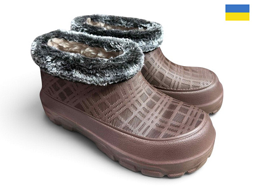 Галоши Rai Shoes 604 шоколад в магазине Фонтан Обуви