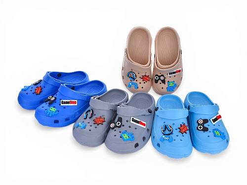 Кроксы Deshman 3195 mix в магазине Фонтан Обуви