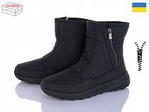 Ботинки Kredo Кредо 2230 чорний в магазине Фонтан Обуви