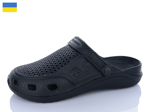 Кроксы Inblu Сабо 06 чол.чорний в магазине Фонтан Обуви