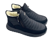 Ботинки Rai Shoes 3703 чорний в магазине Фонтан Обуви