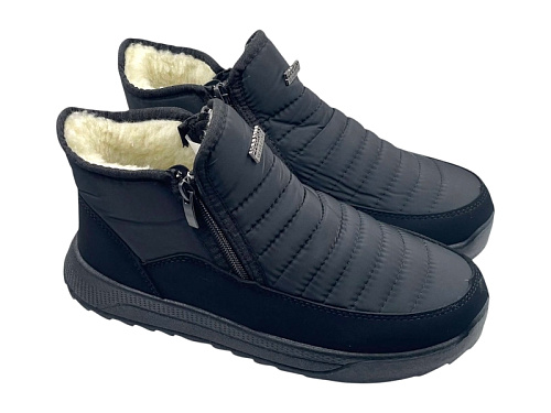 Ботинки Rai Shoes 3703 чорний в магазине Фонтан Обуви