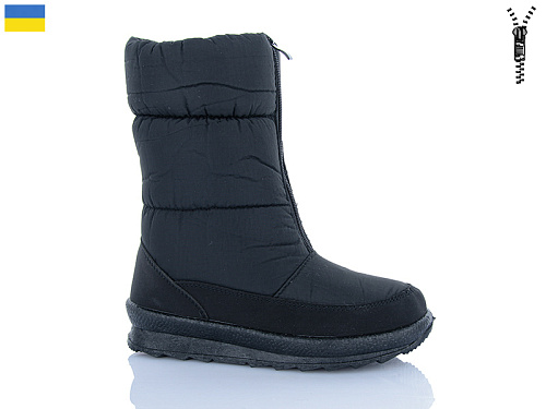 Ботинки Lenase 110 однотон.чорний в магазине Фонтан Обуви