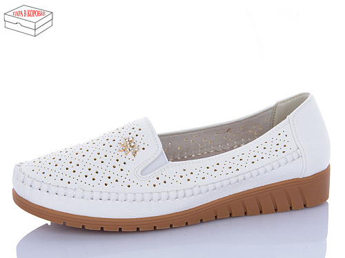 Туфли Maiguan L997-2 white в магазине Фонтан Обуви