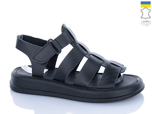 Босоножки Sali 263 чорний к чор-п. в магазине Фонтан Обуви