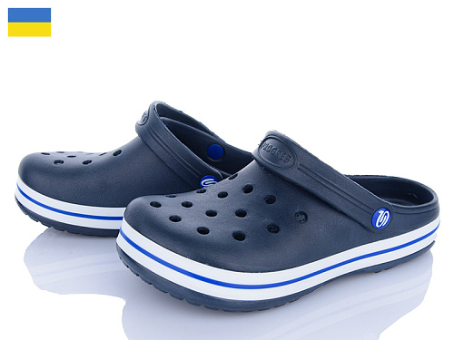 Кроксы Golden Lion 324 синій в магазине Фонтан Обуви