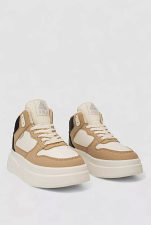 Кроссовки Seven Group Shoes M50 бежевий-чорний в магазине Фонтан Обуви