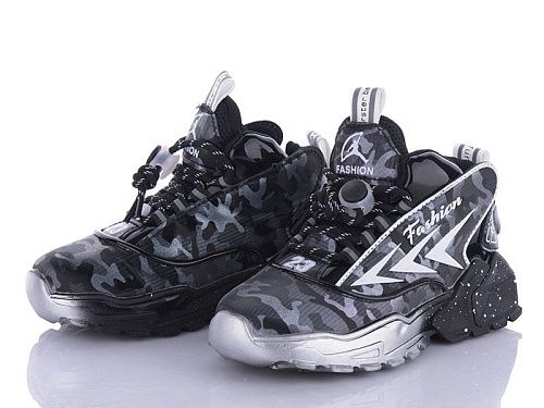 Кроссовки Леопард G14-1 black-grey в магазине Фонтан Обуви