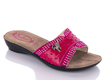 Шлепанцы Gurkem K26-810 fuchsia (24-29) в магазине Фонтан Обуви