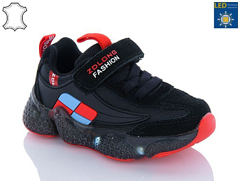 Кроссовки Comfort-Baby А19970(26-30) чорний LED в магазине Фонтан Обуви