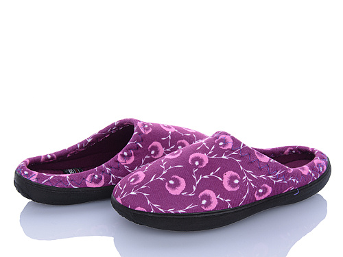 Тапочки Soylu AB021 т.малиновий в магазине Фонтан Обуви