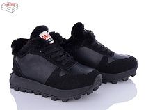 Кроссовки Ailaifa 2301 all black в магазине Фонтан Обуви