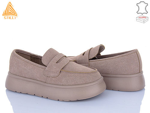 Туфли Stilli Group E2590-3 замш піна в магазине Фонтан Обуви