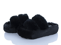Тапочки Clibee ABC68-2 black в магазине Фонтан Обуви