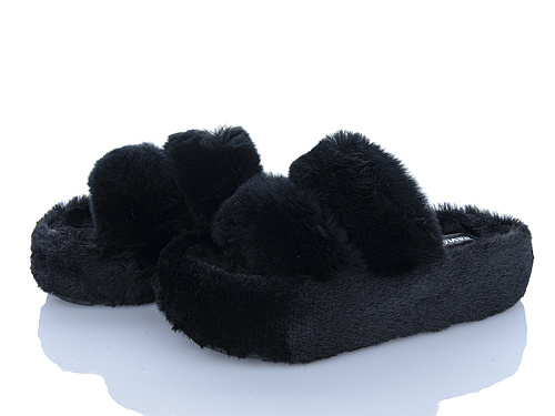 Тапочки Clibee ABC68-2 black в магазине Фонтан Обуви