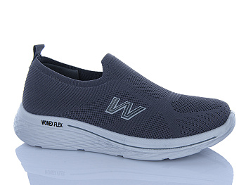 Кроссовки Violeta 45-405 d.grey батал в магазине Фонтан Обуви