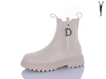 Ботинки Jibukang PV25-14 beige в магазине Фонтан Обуви