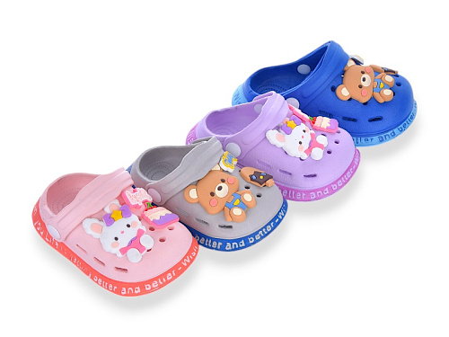 Кроксы Soylu NUO2070 mix в магазине Фонтан Обуви