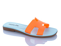 Шлепанцы Violeta 8-503 orange-blue в магазине Фонтан Обуви
