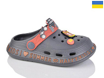 Кроксы Demur CC005 сірий в магазине Фонтан Обуви