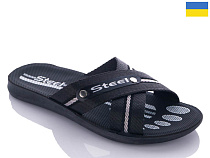 Шлепанцы Gurkem TRK2026-1 STL чорний в магазине Фонтан Обуви