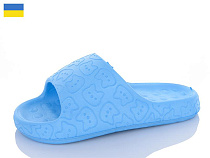 Шлепанцы Alex 77-22 блакитний в магазине Фонтан Обуви