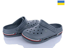 Кроксы Golden Lion 602 сірий в магазине Фонтан Обуви