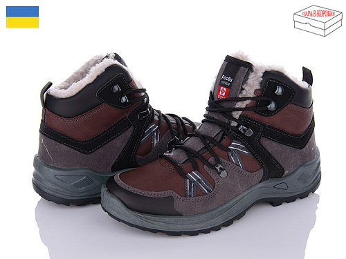 Ботинки Клуб Опта 357 коричневий в магазине Фонтан Обуви