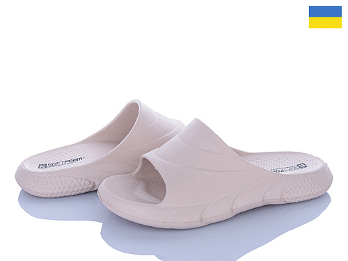 Шлепанцы Roks 132 бежевий в магазине Фонтан Обуви