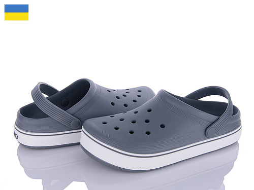 Кроксы Roks 523 т.сірий в магазине Фонтан Обуви