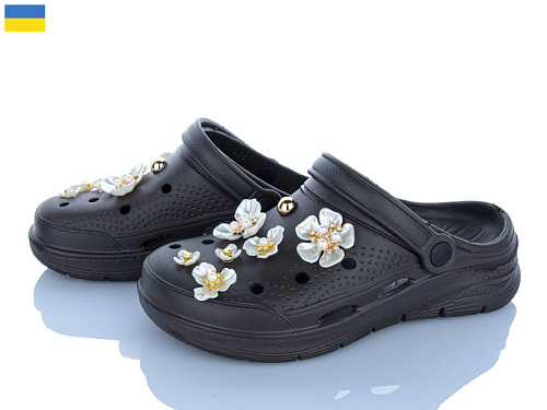 Кроксы Roks 413 шоколад в магазине Фонтан Обуви