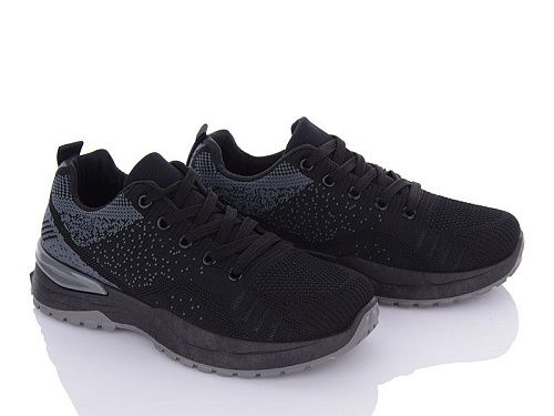 Кроссовки No Brand 2136-1 black-grey в магазине Фонтан Обуви