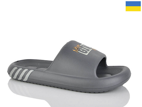 Шлепанцы Malibu 6-38 сірий в магазине Фонтан Обуви