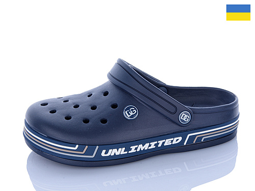 Кроксы Dago Даго П602 синій в магазине Фонтан Обуви