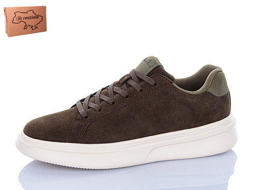 Кроссовки Restime FMG26828 khaki в магазине Фонтан Обуви