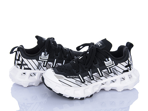 Кроссовки Clibee A6096 black-white в магазине Фонтан Обуви