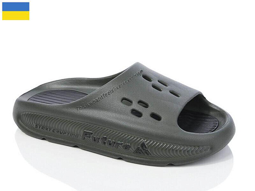 Шлепанцы Malibu 6-20AG зелений в магазине Фонтан Обуви