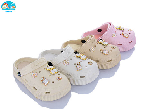 Кроксы Bbt A9121-3 mix в магазине Фонтан Обуви